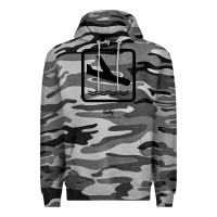 Slate Camo sully movie silhouette Premium Hoodie - DesigneFamous
