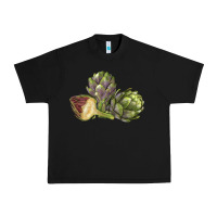 Black Artichoke Urban Heavy Tee - LillyAllenDesigns
