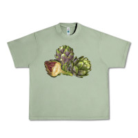 Oil Green Artichoke Urban Heavy Tee - LillyAllenDesigns