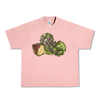 Salmon Artichoke Urban Heavy Tee - LillyAllenDesigns