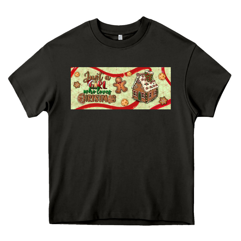 Just A Girl Who Loves Christmas Heavy Core Tee by BundleAndBundleShop | Teevron