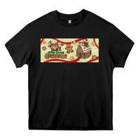 Black just a girl who loves christmas Heavy Core Tee - BundleAndBundleShop