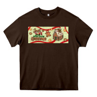 Chocolate Brown just a girl who loves christmas Heavy Core Tee - BundleAndBundleShop