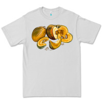 Dove Grey Pumpkin Premium Tee - LillyAllenDesigns