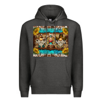 Charcoal Heather western gnome tumbler Premium Hoodie - BarkalooDesign