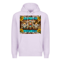 Lilac western gnome tumbler Premium Hoodie - BarkalooDesign