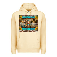 Pina Colada western gnome tumbler Premium Hoodie - BarkalooDesign