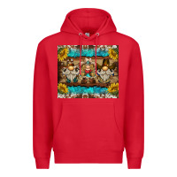 Red western gnome tumbler Premium Hoodie - BarkalooDesign