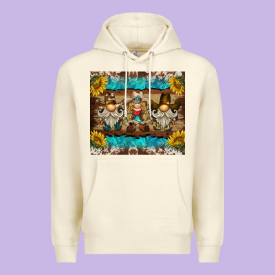 Western Gnome Tumbler Premium Hoodie Designed By Barkaloodesign