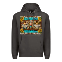 Smoke western gnome tumbler Premium Hoodie - BarkalooDesign