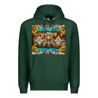 Sports Green western gnome tumbler Premium Hoodie - BarkalooDesign