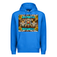 True Royal western gnome tumbler Premium Hoodie - BarkalooDesign