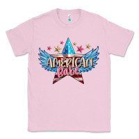 Bubblegum Pink American babe Classic Tee - FaDigitalArtStudio