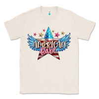 Natural American babe Classic Tee - FaDigitalArtStudio
