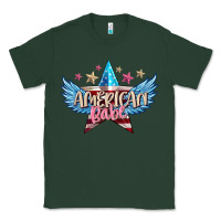 Sports Green American babe Classic Tee - FaDigitalArtStudio