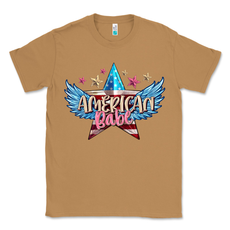 American Babe Classic Tee by FaDigitalArtStudio | Teevron