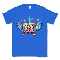 True Royal American babe Classic Tee - FaDigitalArtStudio