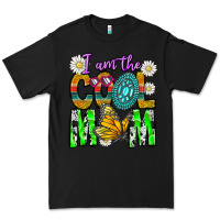 Black I'm The Cool Mom Premium Tee - CowhideDigitalArt