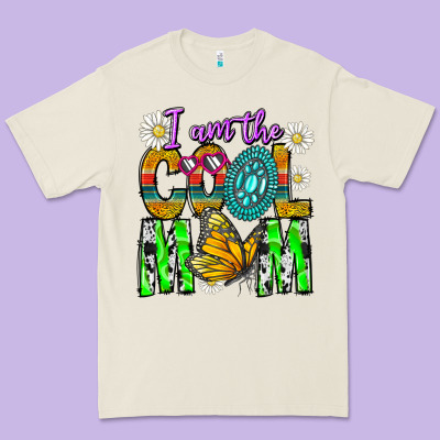 I'm The Cool Mom Premium Tee Designed By Cowhidedigitalart
