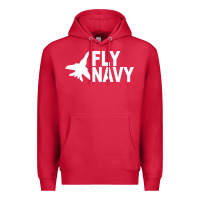 Cardinal fly navy Premium Hoodie - DesigneFamous