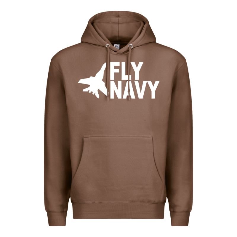 Fly Navy Premium Hoodie by DesigneFamous | Teevron