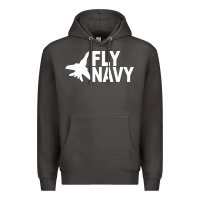 Smoke fly navy Premium Hoodie - DesigneFamous