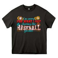 Asphalt i'm sorry for what i say during the baseball game Heavy Core Tee - BundleAndBundleShop