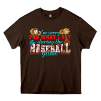 I'm Sorry For What I Say During The Baseball Game Heavy Core Tee | Teevron