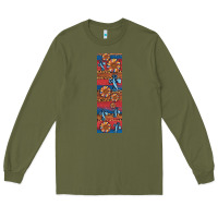 Army Green usa flag and cross penwraps Long Sleeve Tee - Artiststas