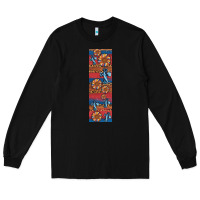 Black usa flag and cross penwraps Long Sleeve Tee - Artiststas