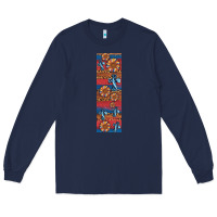 Navy usa flag and cross penwraps Long Sleeve Tee - Artiststas