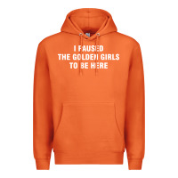 Carrot i paused the golden girls to be here Premium Hoodie - DesigneFamous