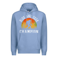 Colony Blue hide and seek champion Premium Hoodie - DesigneFamous
