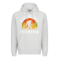 Dove Grey hide and seek champion Premium Hoodie - DesigneFamous