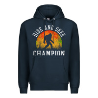 Navy hide and seek champion Premium Hoodie - DesigneFamous
