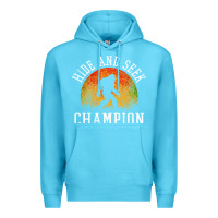 Ocean Blue hide and seek champion Premium Hoodie - DesigneFamous
