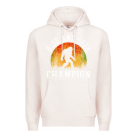 Pale Pink hide and seek champion Premium Hoodie - DesigneFamous