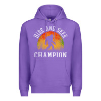 Purple hide and seek champion Premium Hoodie - DesigneFamous