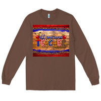 Chestnut all american teacher tumbler Long Sleeve Tee - Artiststas