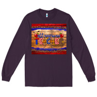 Plum all american teacher tumbler Long Sleeve Tee - Artiststas