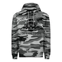 Slate Camo hunter s thompson  fear and loathing in las vegas rare to die Premium Hoodie - DesigneFamous