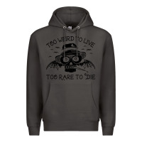 Smoke hunter s thompson  fear and loathing in las vegas rare to die Premium Hoodie - DesigneFamous