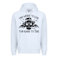 White hunter s thompson  fear and loathing in las vegas rare to die Premium Hoodie - DesigneFamous