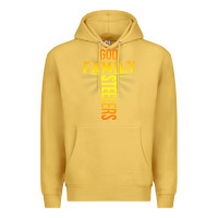Antique Gold god family steeler shirt father's day gift tee t shirt Premium Hoodie - DesigneFamous