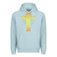 Blue Mist god family steeler shirt father's day gift tee t shirt Premium Hoodie - DesigneFamous