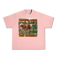 Salmon whatever lassos your longhorn Urban Heavy Tee - RanaPortraitStore