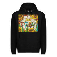 Black just pray Premium Hoodie - BarkalooDesign