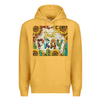 Mustard just pray Premium Hoodie - BarkalooDesign
