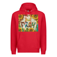 Red just pray Premium Hoodie - BarkalooDesign