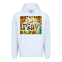White just pray Premium Hoodie - BarkalooDesign